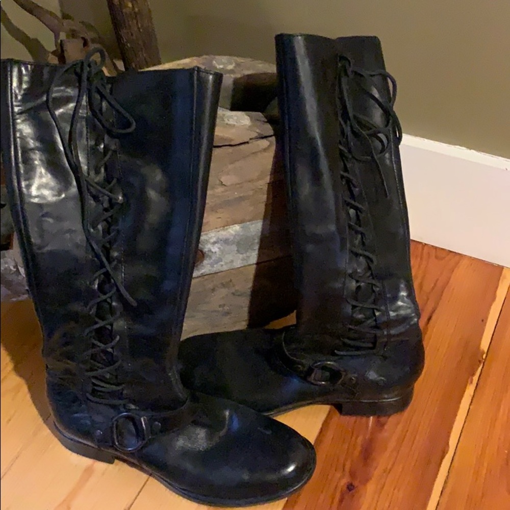 Born boots tall leather 7.5